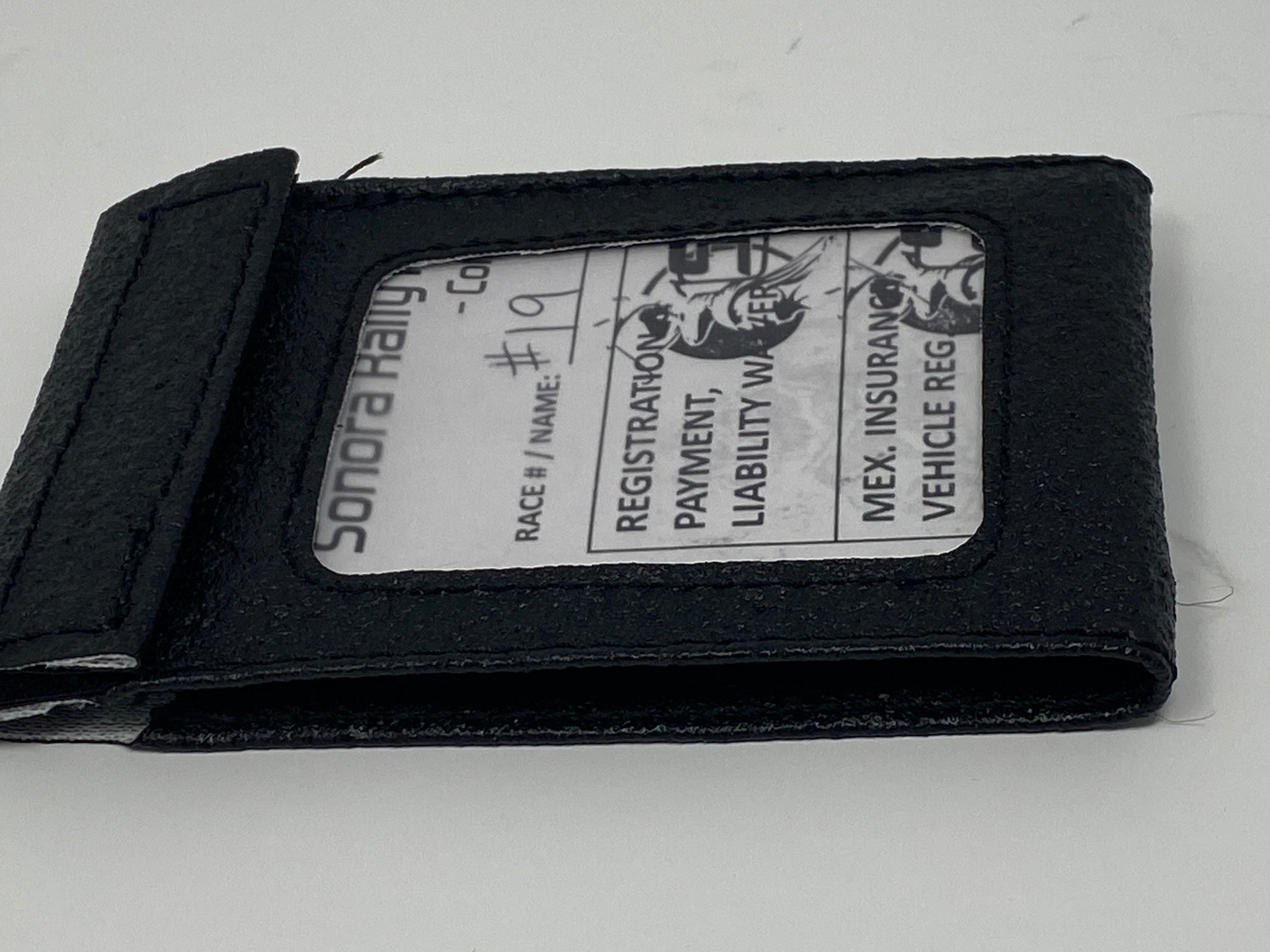 Glue or Sew-on Timecard Seat Pocket
