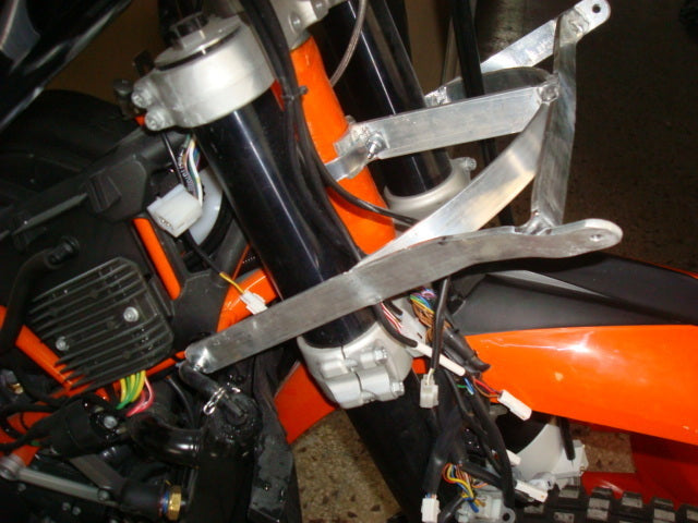 KTM 690 E/R Fiberglass Fairing, to Fit With Safari Fuel Tank