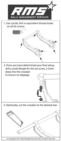 RMS Universal Navigation Clamps