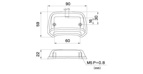 LED Tail Light and Brake Light, FIM Compliant